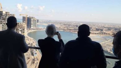 صورة السفير الياباني بمصر يزور «العلمين الجديدة».. ويشيد بحركة التنمية والكرم العربي