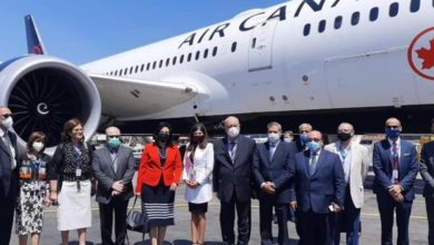 صورة السياحة تستقبل أول رحلة طيران مباشرة من مونتريال إلى القاهرة