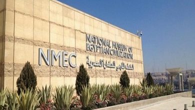 صورة افتتاح المنتدي الدولي للفن التشكيلي من أجل التنمية المستدامة في متحف الحضارة بمشاركة 30 دولة