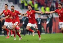 صورة ممثل الأغلبية يهنىء النادي الأهلي بالتتويج ببرونزية كأس العالم