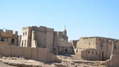 صورة بدء تحويل محيط معبد خنوم لمتحف مفتوح ضمن تطوير إسنا التاريخية