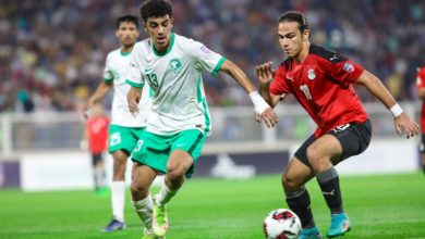 صورة منتخب مصر بالزي الأبيض أمام لبنان اليوم في بطولة كأس العرب للناشئين