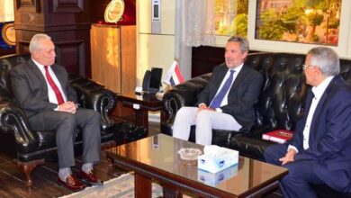 صورة محافظ الأقصر يبحث مع السفير الإيطالي سبل التعاون وتنشيط السياحة