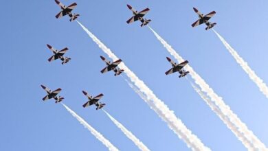 صورة بسهل حشيش.. انطلاق العرض الجوي المصري البريطاني HURGHDA Air Show 2022)