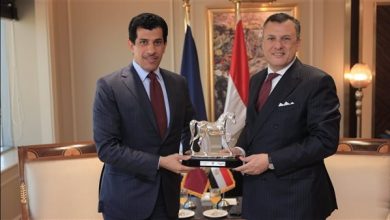 صورة مباحثات مصرية – قطرية لسبل تعزيز التعاون في مجال السياحة والآثار