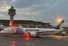 صورة مصر للطيران تسير أولى رحلاتها الجوية إلى مطار غواروليوس ساو باولو بالبرازيل