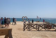 صورة جزيرة مجاويش تستقبل السياح لأول مرة بشواطئ رملية ومياه فيروزية