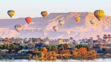 صورة 45 رحلة بالون طائر تحلق بـ1000 سائح فى سماء الأقصر