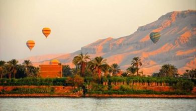 صورة 40 رحلة بالون طائر تحلق بـ800 سائح فوق معابد الأقصر