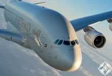 صورة الاتحاد للطيران تشغل الطائرة العملاقة (A380 ) إلى نيويورك