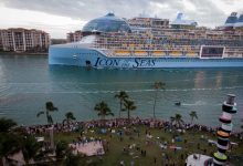 صورة “أيكن أوف ذي سيز” أكبر سفينة سياحية جديدة في العالم تبدأ الإبحار من ميامي