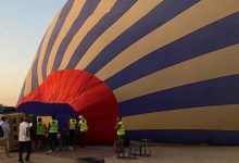 صورة إلغاء رحلات البالون الطائر بالأقصر لسوء الأحوال الجوية