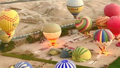 صورة انطلاق 35 رحلة بالون في سماء الأقصر .. اليوم