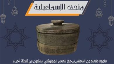 صورة قطاع المتاحف يعرض أدوات المائدة المتنوعة في العصر الإسلامي