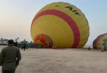 صورة سلطات الطيران المدني تلغي رحلات البالون الطائر في الأقصر