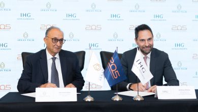 صورة شراكة بين “أركان بالم” و”IHG” لإنشاء أول فندق “هوليداي إن إكسبريس” في مصر