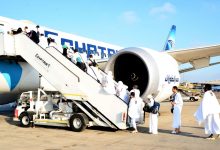 صورة غداً .. مصر للطيران تسير 18رحلة جوية لإعادة الحجاج من الأراضي المقدسة
