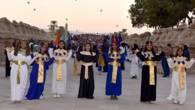 صورة الأقصر تحتفل بتعامد الشمس على قدس الأقداس بمعابد الكرنك