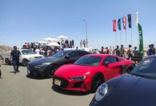 صورة لأول مرة في مصر.. شرم الشيخ تستضيف أكبر سباق للسيارات الرياضية فائقة السرعة  “Sharm Exotic Drag”