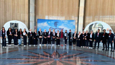 صورة أكاديمية مصر للطيران للتدريب تستقبل زيارات ميدانية لطلاب الجامعات المصرية والمعاهد والمدارس الدولية