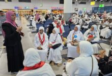 صورة التضامن الاجتماعي تواصل تفويج حجاج الجمعيات الأهلية للأراضي المقدسة