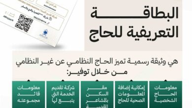 صورة  إجراءات التعامل مع فقدان بطاقة “نسك” للحجاج بموسم الحج 1446هـ