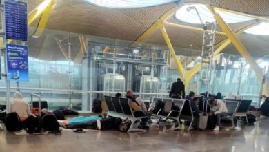 صورة مطار مدريد يسعى لمنع المشردين من تحويل صلاته إلى غرف نوم