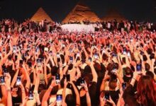 صورة أمين الأعلى للآثار الأسبق: حفلات الزفاف عند الأهرامات تشويه للسياحة