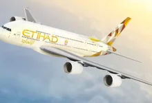 صورة “الاتحاد للطيران” تبدأ تسيير رحلاتها إلي عمان وبيروت 19 يونيو