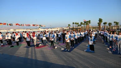 صورة شرم الشيخ تستضيف احتفال سفارة الهند باليوم العالمي لليوجا