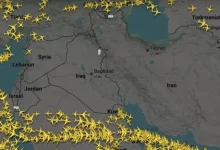 صورة قفزة 500% في حركة الطيران فوق أفغانستان بعد إغلاق أجواء إيران والعراق
