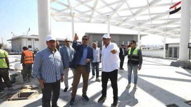 صورة وزير الإسكان يتفقد المنطقة الاستثمارية ومشروع الأرينا بحدائق تلال الفسطاط