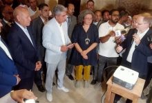 صورة وزير السياحة يفتتح مشروع ترميم قبتي يحيى الشبيه وصفى الدين جوهر