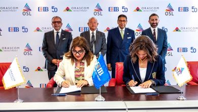 صورة تعاقد “OSL” للمشروعات الترفيهية مع بنك “CIB” لتمويل مشروع تطوير عروض الصوت والضوء بالأهرامات