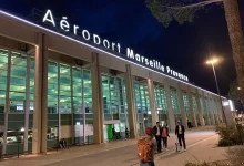 صورة إغلاق مطار مرسيليا في فرنسا جراء حريق غابات