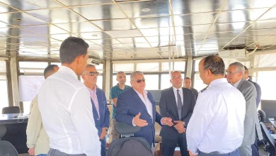 صورة جولة تفقدية للجنة العليا للتفتيش الأمني والبيئي بمطاري مرسى علم والغردقة