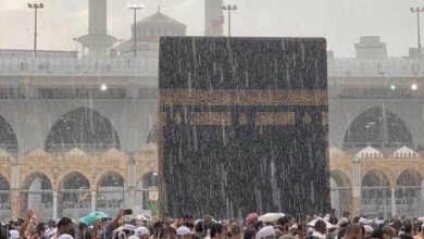 صورة تقلبات جوية وأمطار رعدية على مكة المكرمة والباحة وغبار بالقصيم والرياض