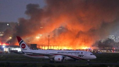 صورة خسائر حريق المطار الرئيسي في بنغلاديش قد تتجاوز مليار دولار