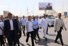 صورة تجميل طريق مصر إسكندرية الصحراوي استعدادا لافتتاح المتحف الكبير