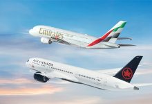 صورة طيران الإمارات تمدد اتفاقية الشراكة بالرمز مع “إير كندا” إلى 2032