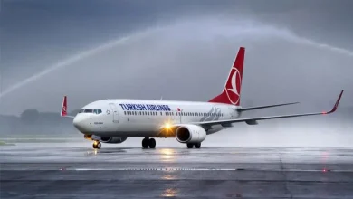 صورة استئناف رحلات الطيران بين إسطنبول والسليمانية بعد انقطاع دام 31 شهرًا