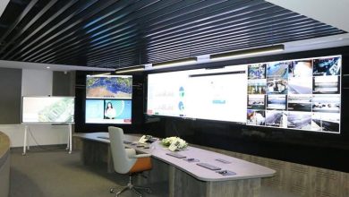 صورة افتتاح أعمال تطوير مركز عمليات الشركة المصرية للمطارات