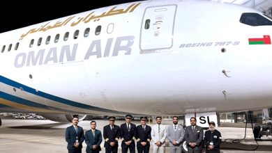صورة “الطيران العماني” تتسلم طائرتها الـ9 من طراز بوينج B787-9 دريملاينر