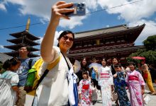 صورة ارتفاع أعداد الزائرين الأجانب في اليابان رغم المقاطعة الصينية