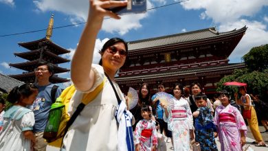 صورة ارتفاع أعداد الزائرين الأجانب في اليابان رغم المقاطعة الصينية