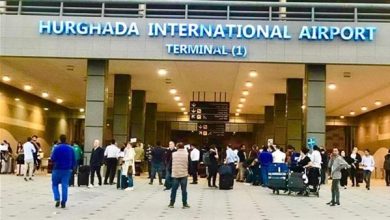 صورة اليوم .. وصول 12 ألف سائح على متن 65 رحلة طيران إلى الغردقة