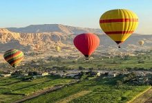 صورة 80 رحلة بالون طائر تحلق بـ1920 سائحاً فوق معابد الأقصر