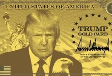 صورة إطلاق تأشيرة “بطاقة ترامب الذهبية” للأثرياء الأجانب مقابل مليون دولار