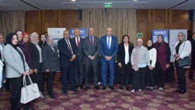 صورة الحفنى يُكرم مهندسي مصر للطيران للصيانة والأعمال الفنية لجهودهم المتميزة في تحديث أسطول طائرات إيرباص A320