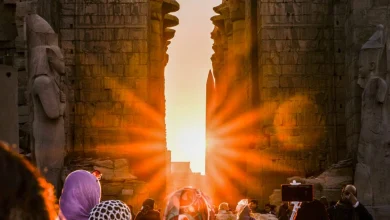 صورة تنشيط السياحة بالأقصر تشارك في رصد ظاهرة تعامد الشمس على معبد الكرنك